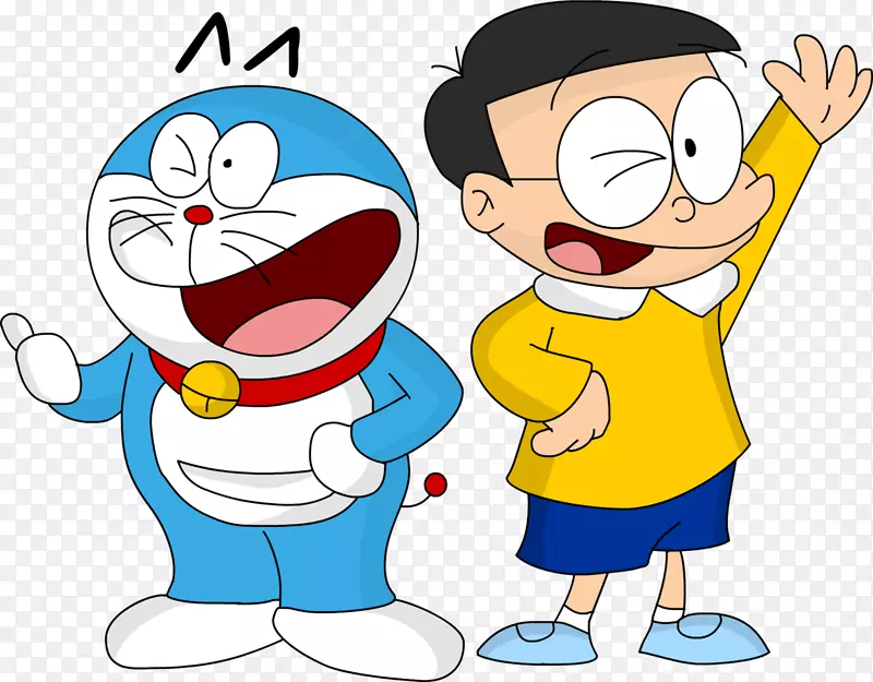 Nobita Nobi Doraemon着色胶片绘制-Doraemon