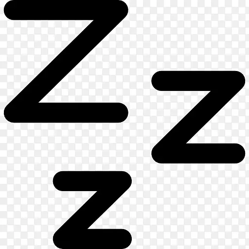 ZZZ计算机图标睡眠封装了PostScript-睡眠