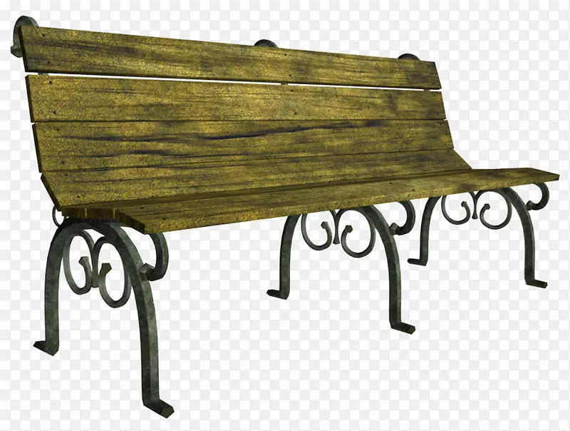 桌椅家具夹艺术长椅