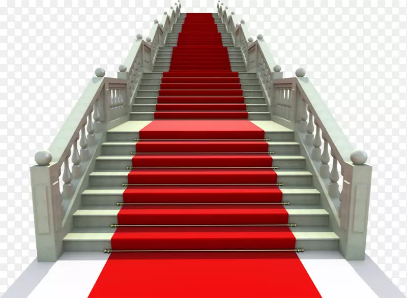 楼梯红地毯-红地毯