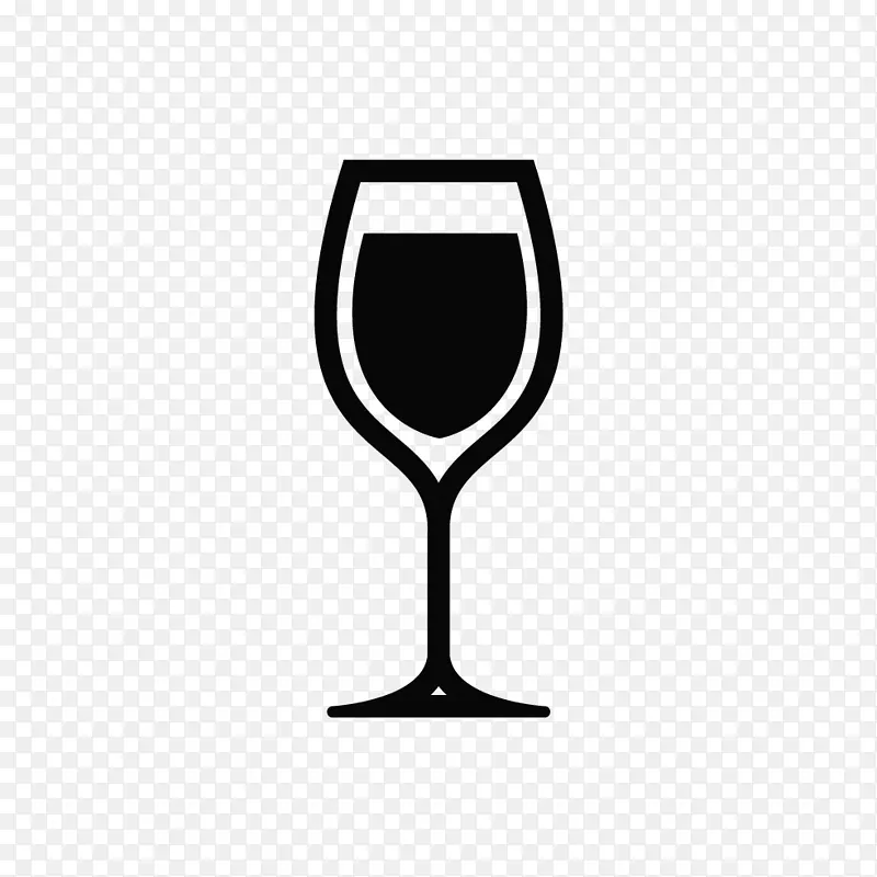 白葡萄酒蒸馏饮料电脑图标品酒.葡萄酒