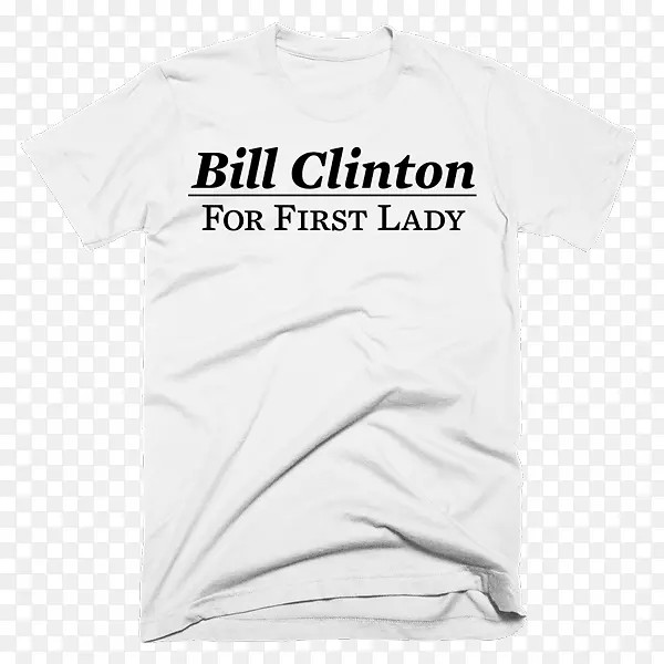 t恤连帽衫上身比尔克林顿