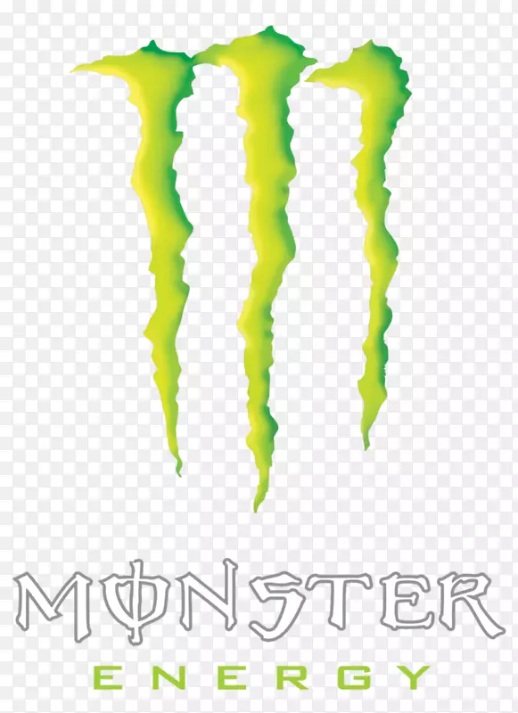 怪物能量饮料标志模具剪贴画-能量