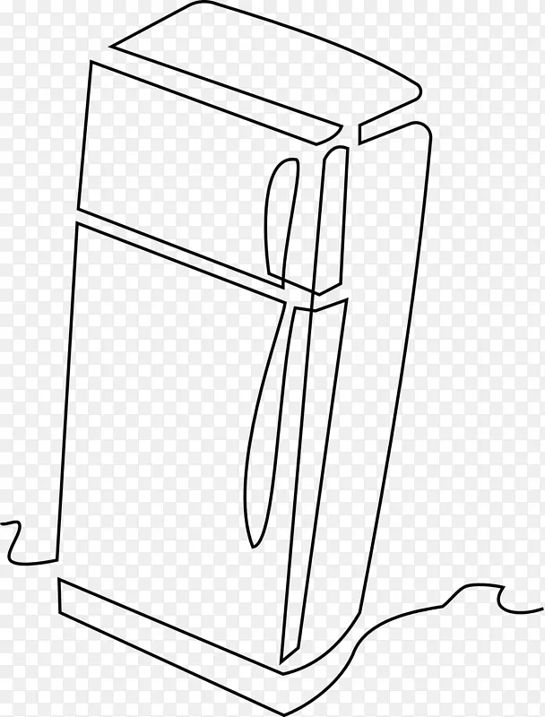 冰箱厨房剪贴画-冰箱