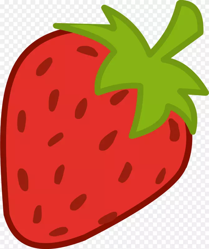 草莓派博客剪贴画-草莓