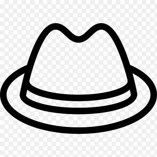 电脑图标帽子时髦时尚-查理卓别林