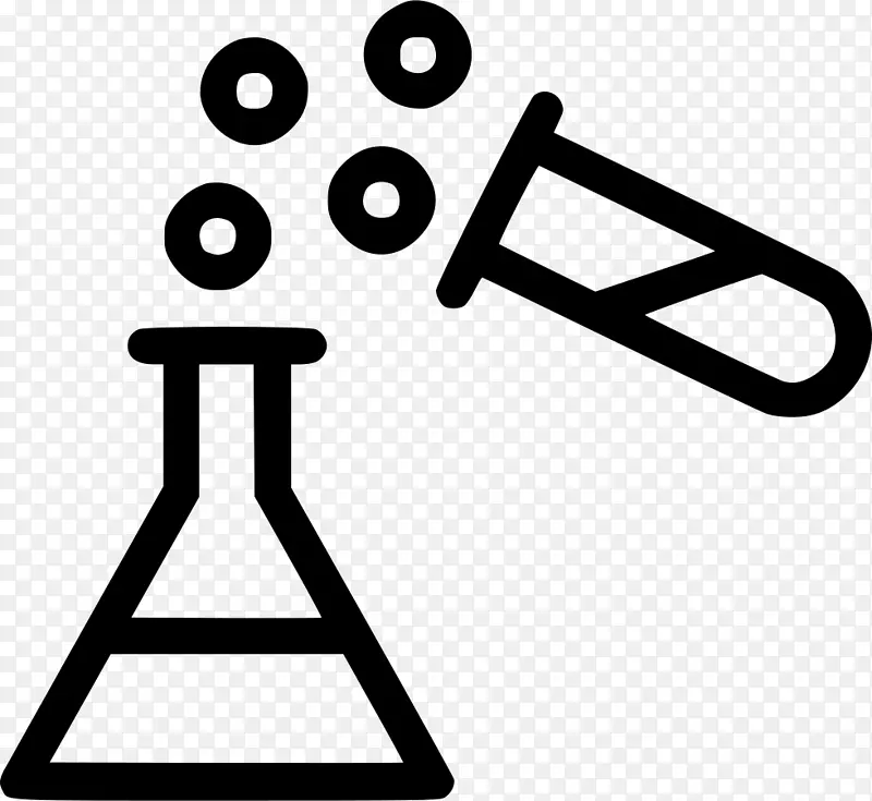 计算机图标化学实验室烧瓶化学反应实验室