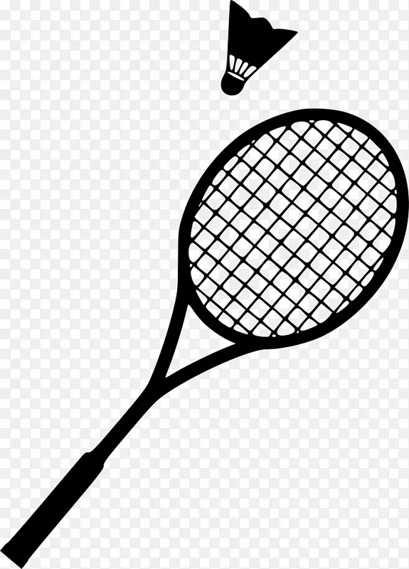 网球拍版税-免费网球剪辑艺术-羽毛球