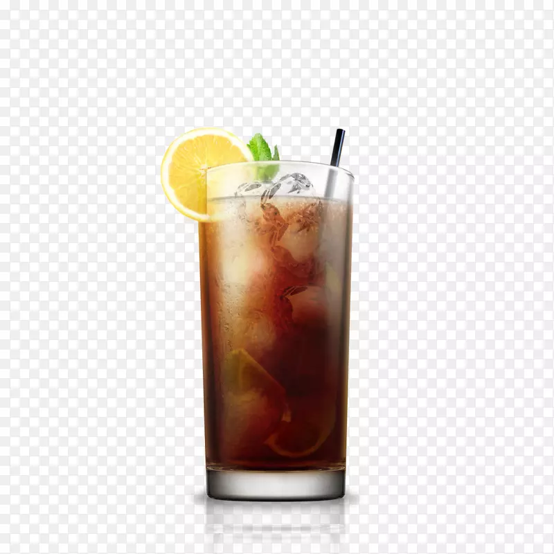 朗姆酒和可乐鸡尾酒蒸馏饮料碳酸饮料麦台-龙舌兰