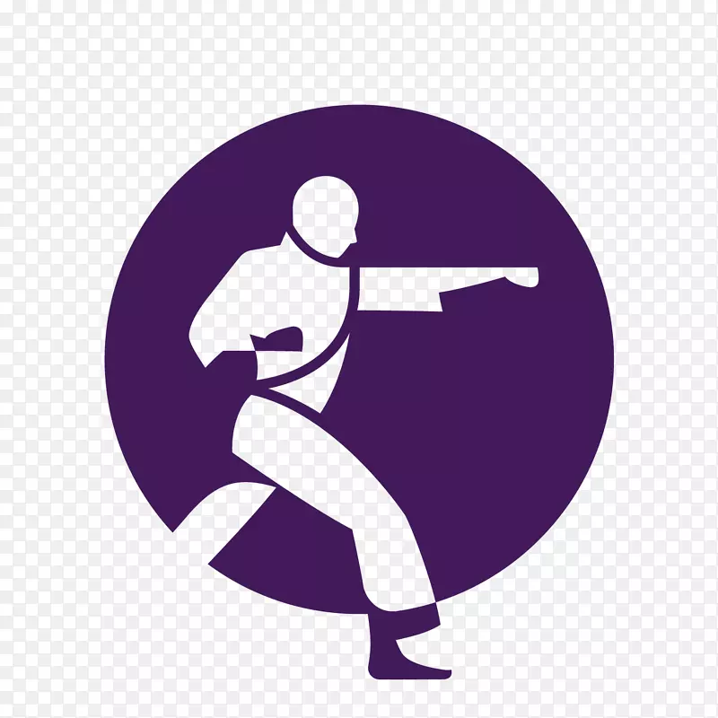 2016年夏季奥运会2015年欧洲奥运会空手道奥运标志-格斗