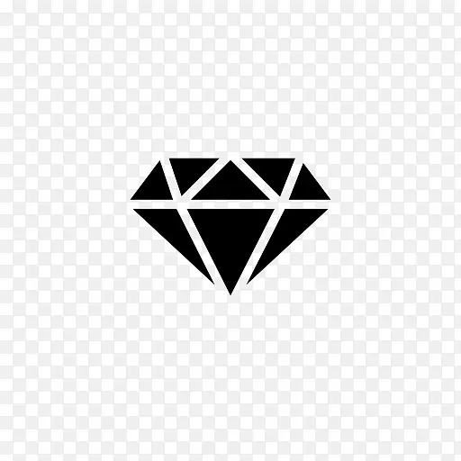 计算机图标钻石宝石戒指珠宝.钻石形状