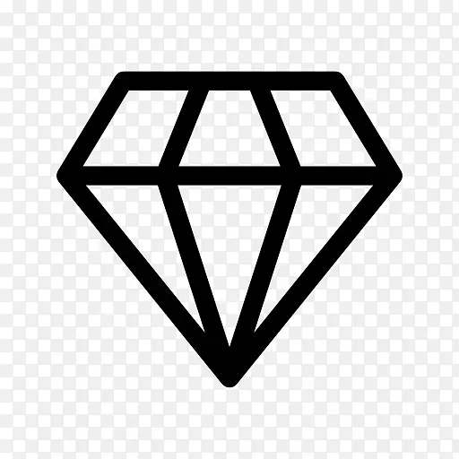 计算机图标钻石宝石戒指剪贴画.钻石形状