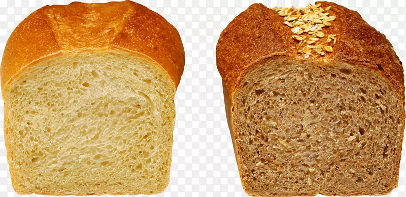 白面包吐司棕色面包食品面包