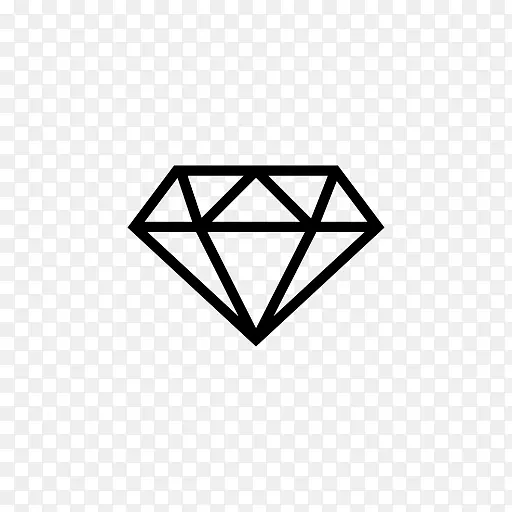钻石宝石电脑图标剪贴画.钻石形状
