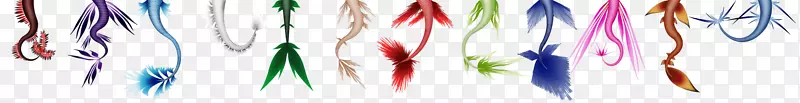 艺术美人鱼图形设计尾-美人鱼尾巴