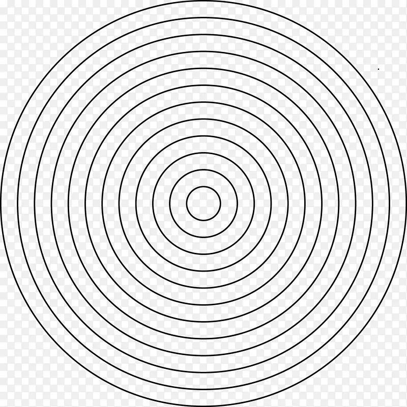 曼达拉圆形迷宫盘同心圆物体绘制.线条背景