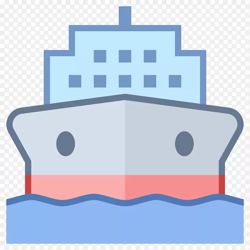 水上运输计算机图标.船舶运输