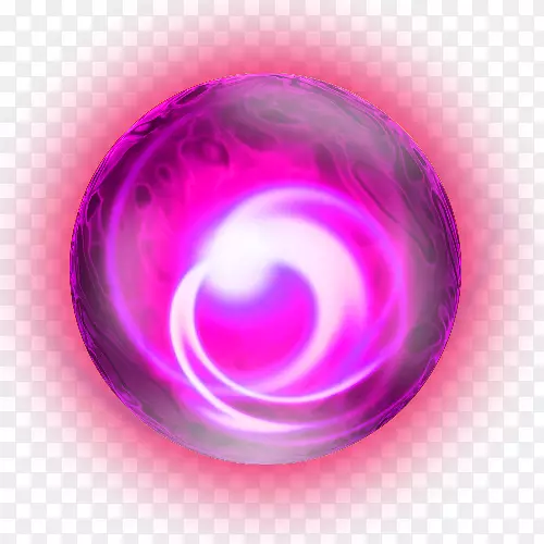 球体通灵螺旋体紫罗兰-球体