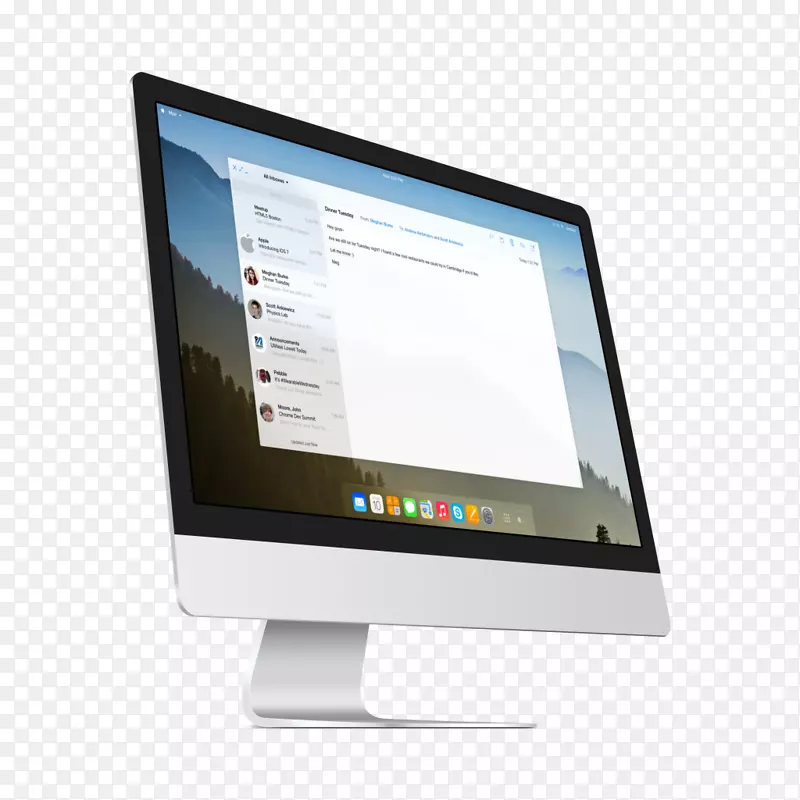 MacOS操作系统mac os x Tiger-imac