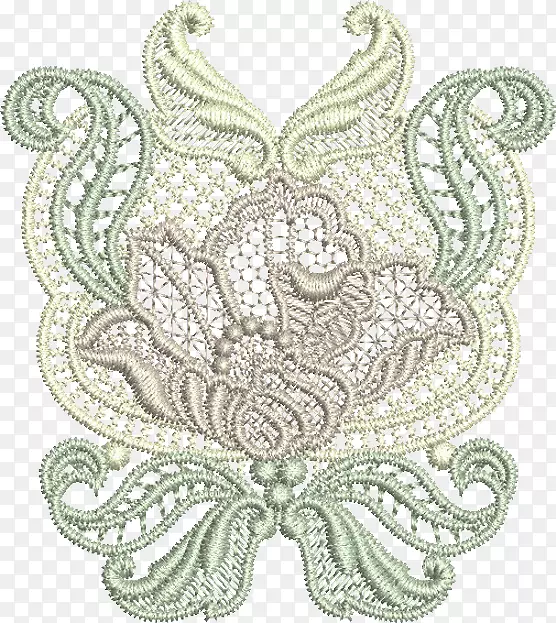现在绣花机刺绣图案-刺绣