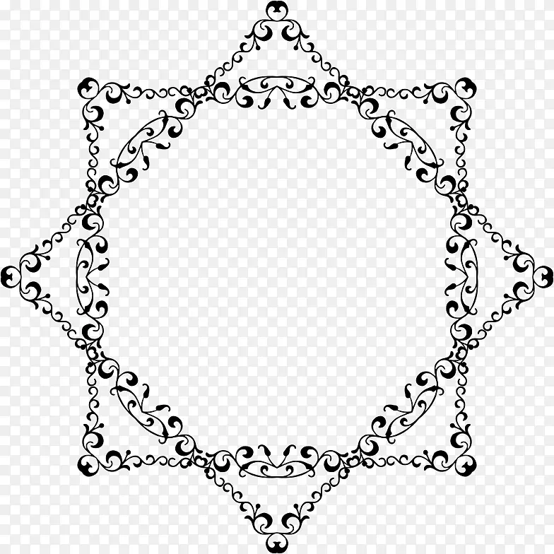 Lakshmi符号星形多边形擦el Hizb星-优雅