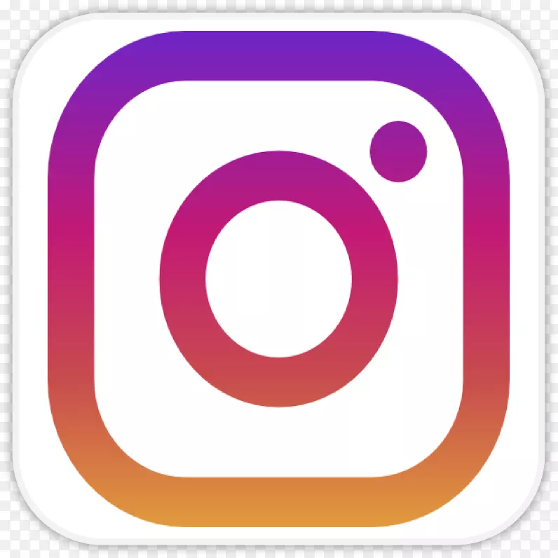 社交媒体电脑图标标识广告-Instagram