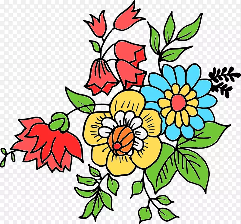 花卉艺术花卉设计素描