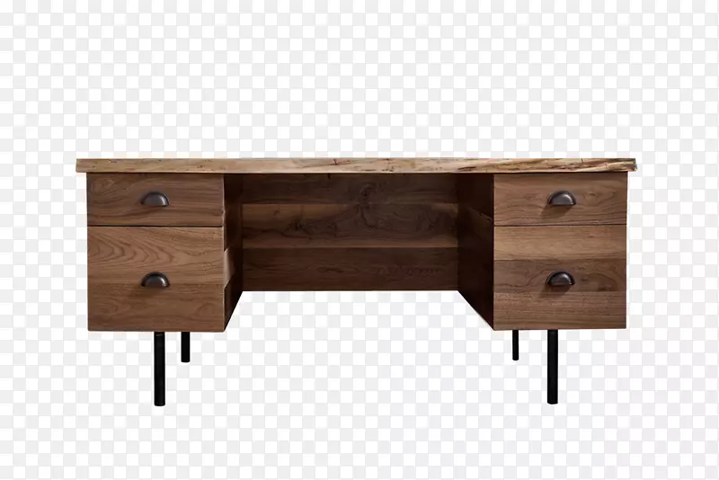 桌子家具抽屉世纪中叶现代书桌
