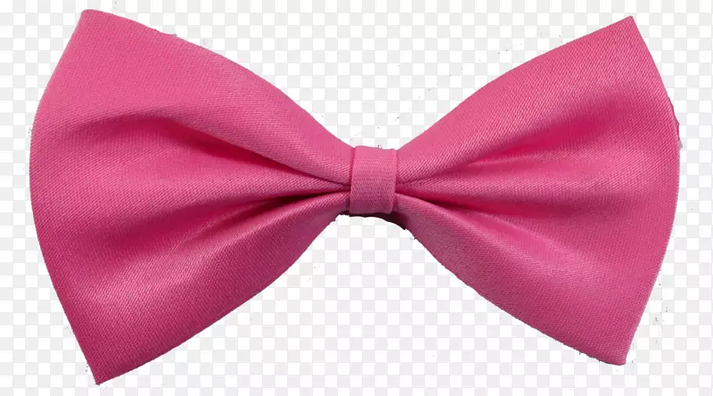 领结粉红色领带服装配件缎子领结