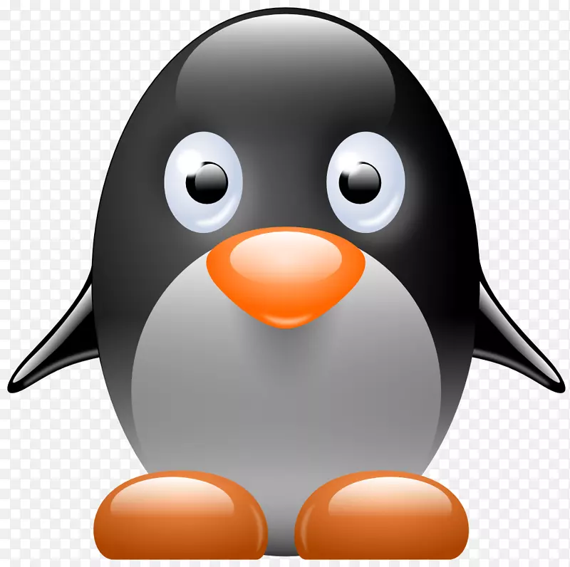 企鹅动画剪贴画-linux
