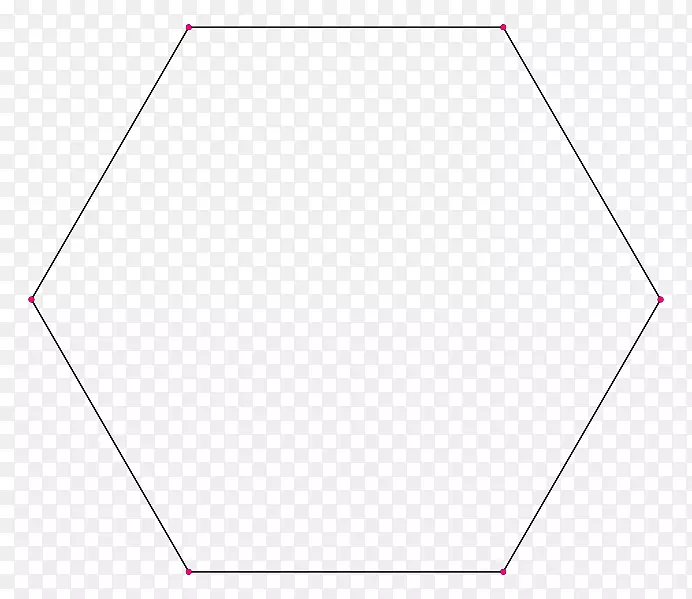 六角正多边形内角多边形