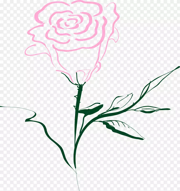 玫瑰画夹艺术-花画