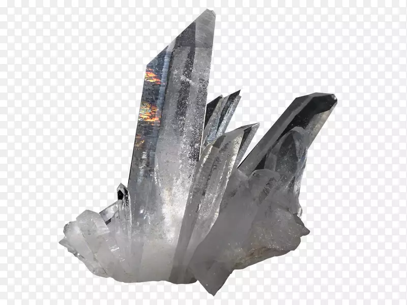 矿岩石英晶体愈合.晶体