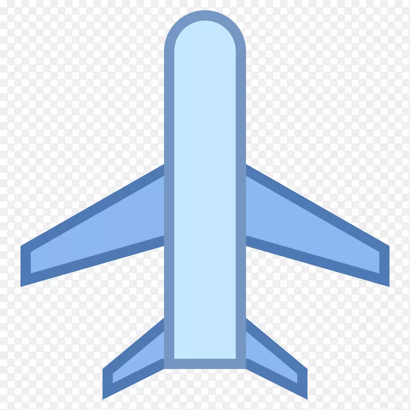 航空旅行飞机计算机图标-机场