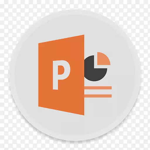 MicrosoftPowerPoint计算机图标-PowerPoint