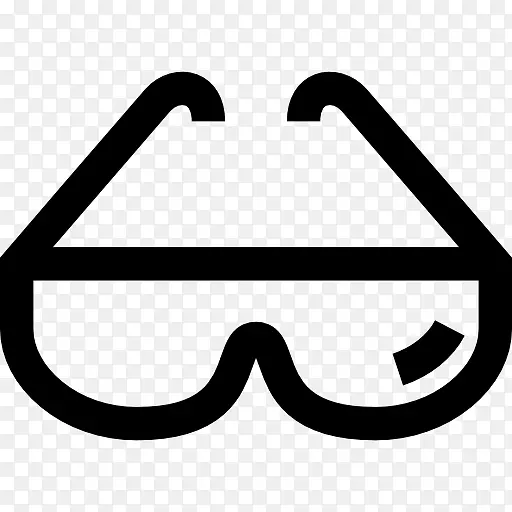 护目镜眼镜电脑图标剪辑艺术护目镜