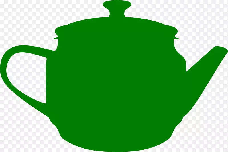 茶壶茶杯夹艺术.绿茶