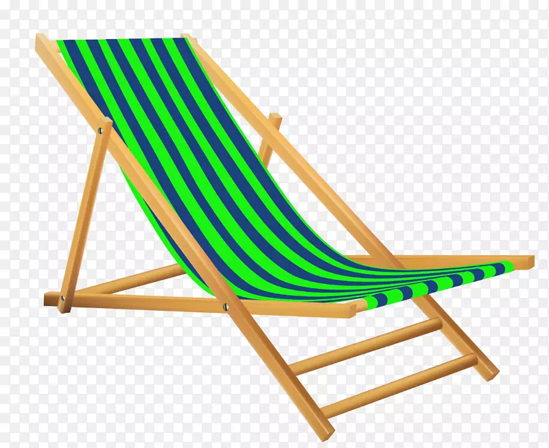 伊姆斯躺椅，桌椅，沙滩剪贴画-沙滩
