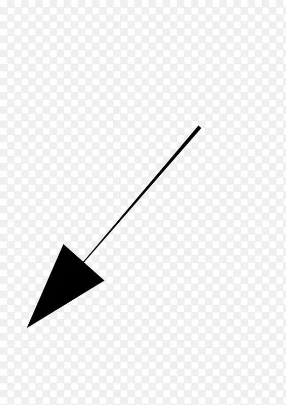 箭头三角形窗口图元线箭头