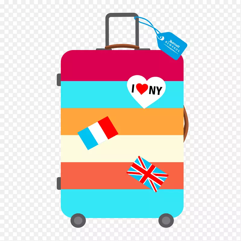 旅游标签表情符号万豪国际iOS 10-旅行