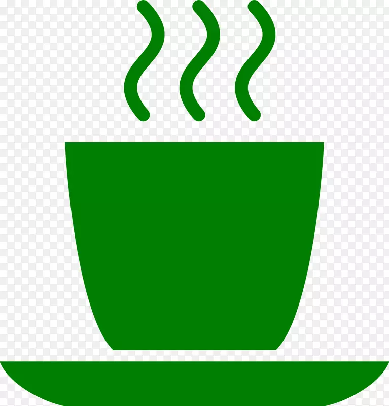 绿茶咖啡厅咖啡杯绿茶