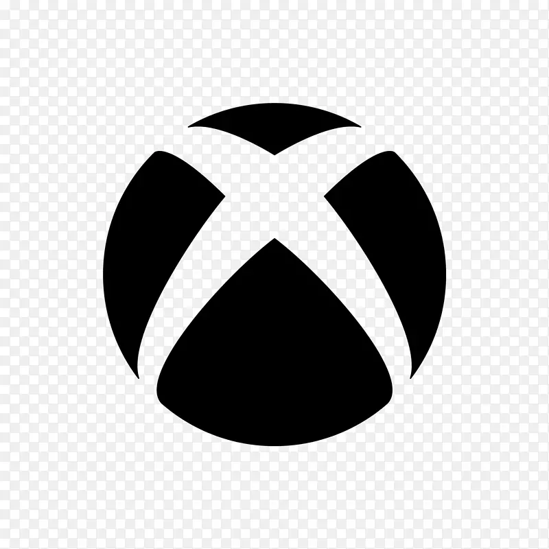 黑色Xbox 360 Xbox One徽标-Xbox