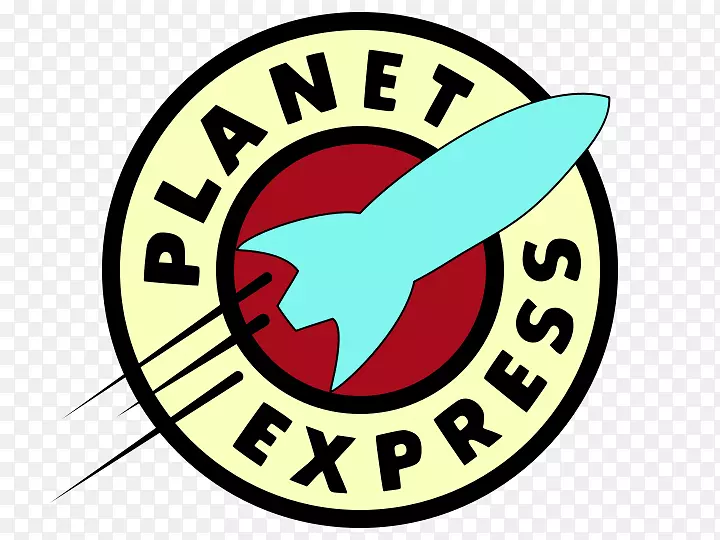 Leela行星快艇教授Farnsworth t恤标志-Futurama