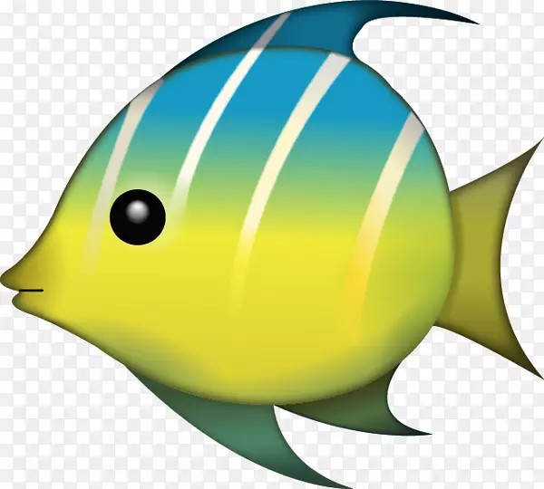 印吉热带鱼贴纸-水族馆鱼