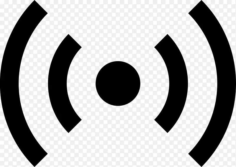 计算机图标信号wi-fi天线.声音