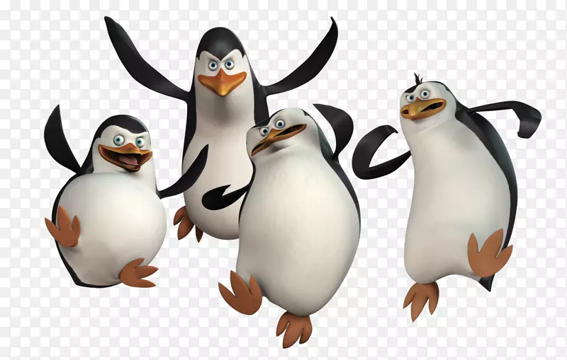 企鹅马达加斯加梦工厂动画桌面壁纸电影-马达加斯加企鹅
