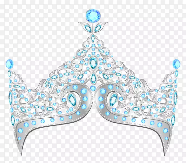 埃尔莎王冠剪贴画-公主王冠