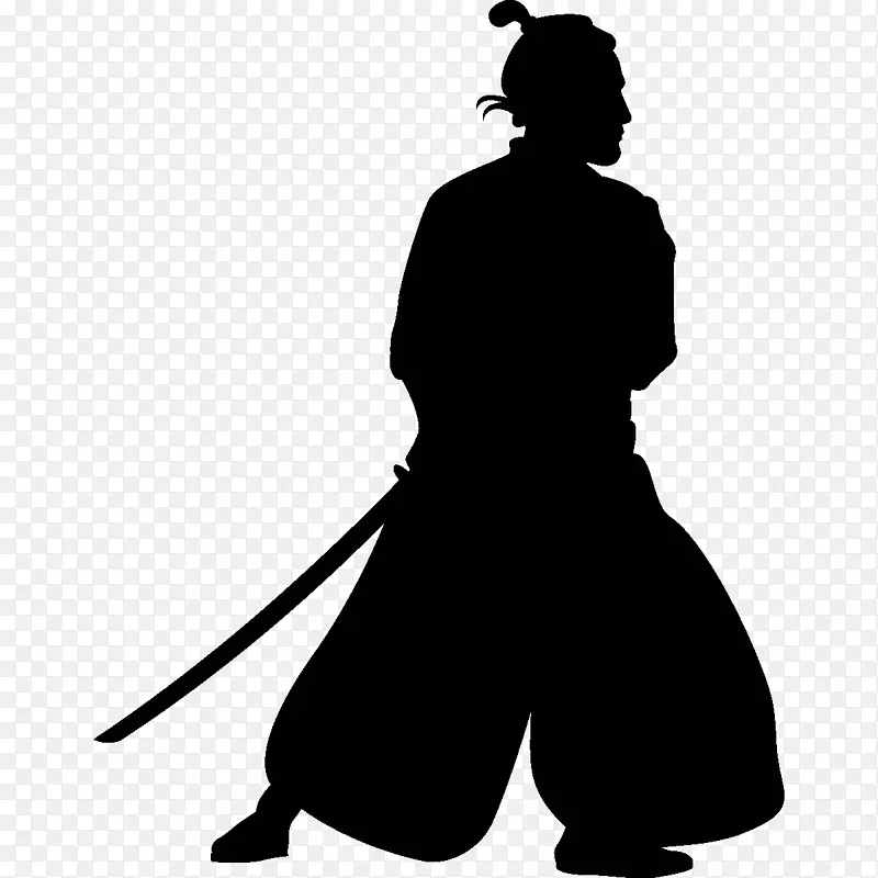 武士剪影PNG图片素材下载_图片编号715321-PNG素材网