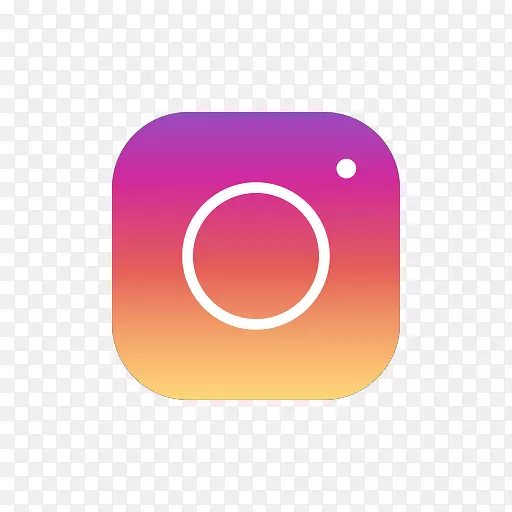 社交媒体电脑图标标识-Instagram标志