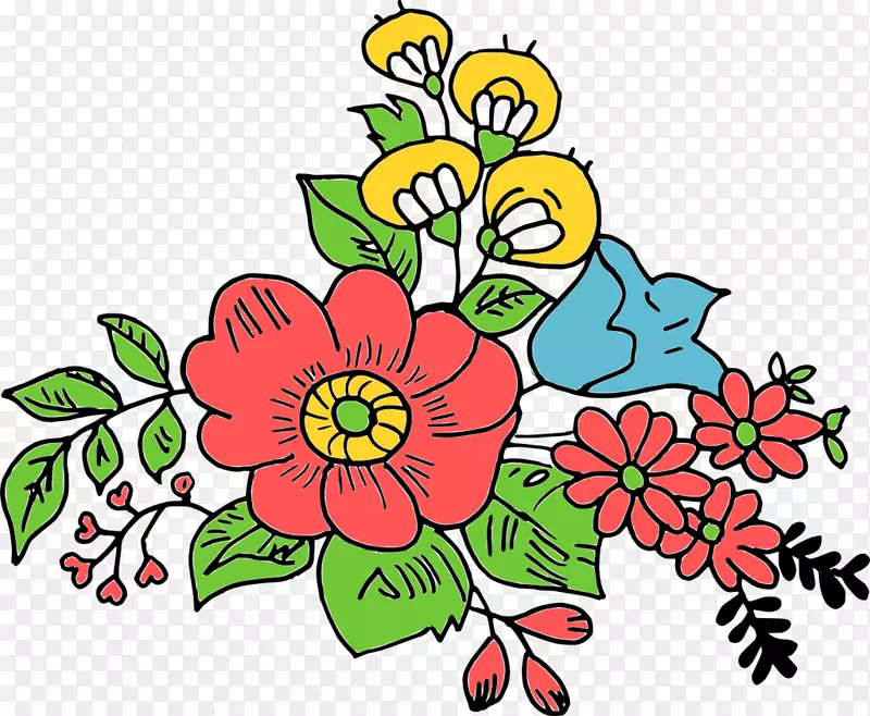 切花花卉设计艺术绘画